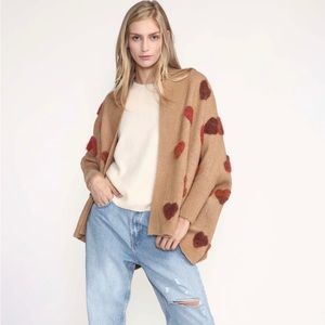 Look By M Women's Sweet Love Cape Cardigan